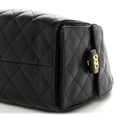 Chanel Caviar Quilted Small Chanel 25 Handbag Black 9 of 9