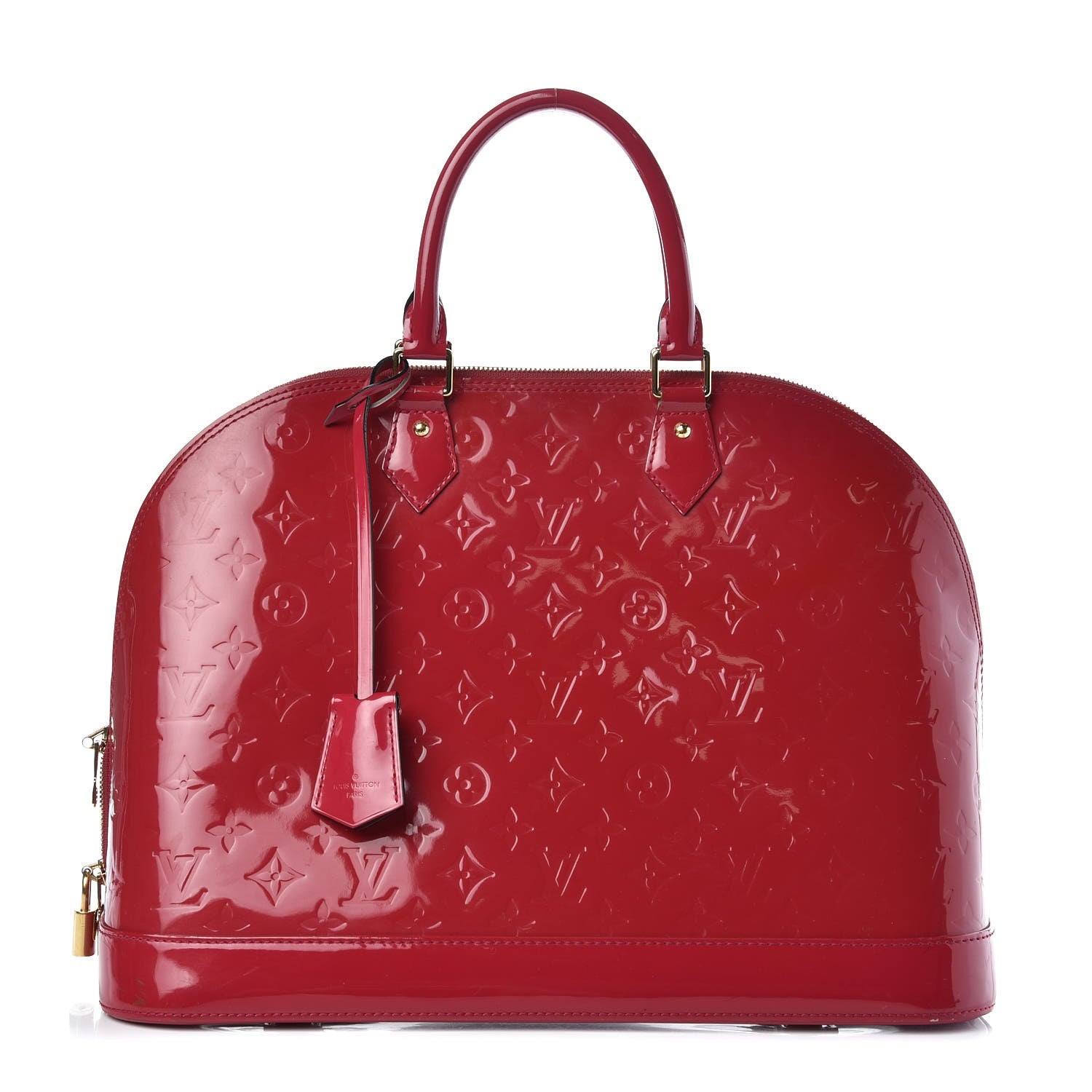 Louis Vuitton Vernis Alma GM Rose Indien 1 of 13