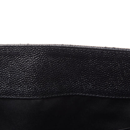 Chanel Caviar Quilted XL Grand Shopping Tote GST Black 12 of 16