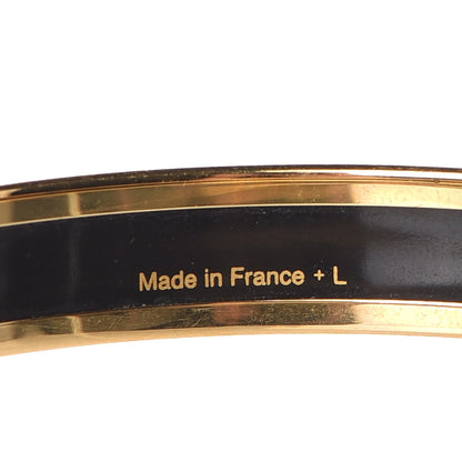 Hermes Enamel Printed Narrow Ex Libris Bracelet 65 5 of 5