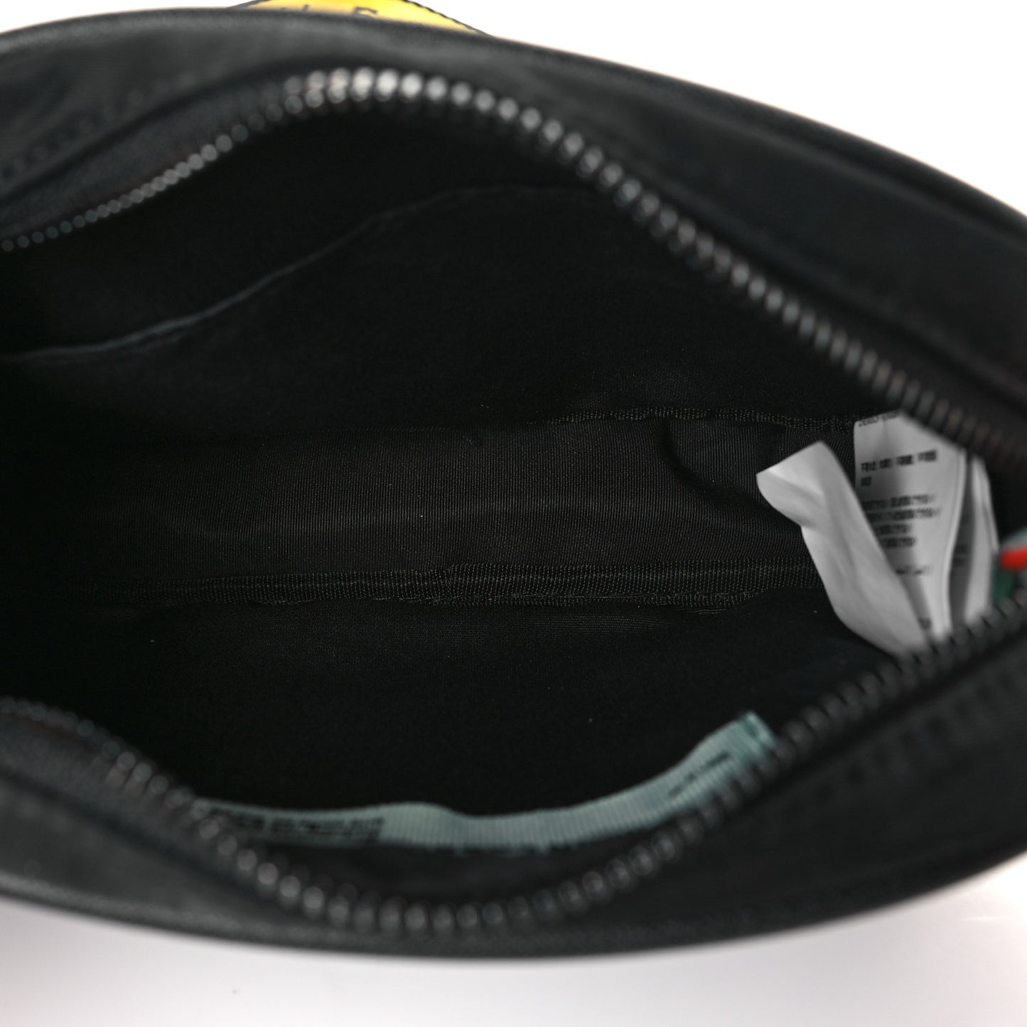 Nylon Logo Print Crossbody Bag Black