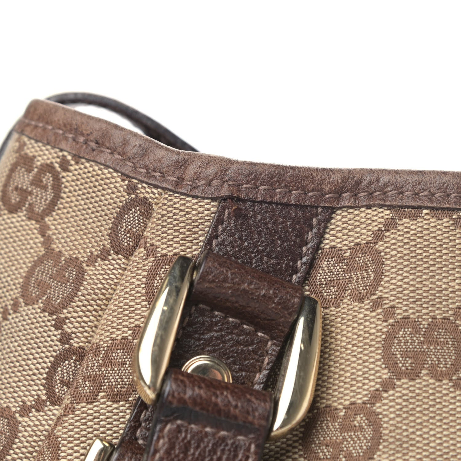 Gucci Monogram Medium Abbey Shoulder Bag Dark Brown 6 of 6