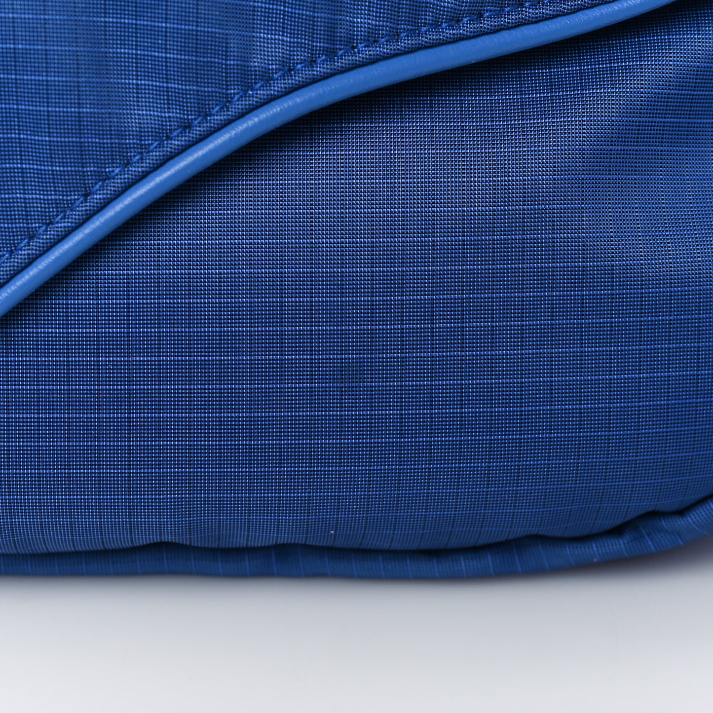 Nylon Saddle Belt Bag Blue