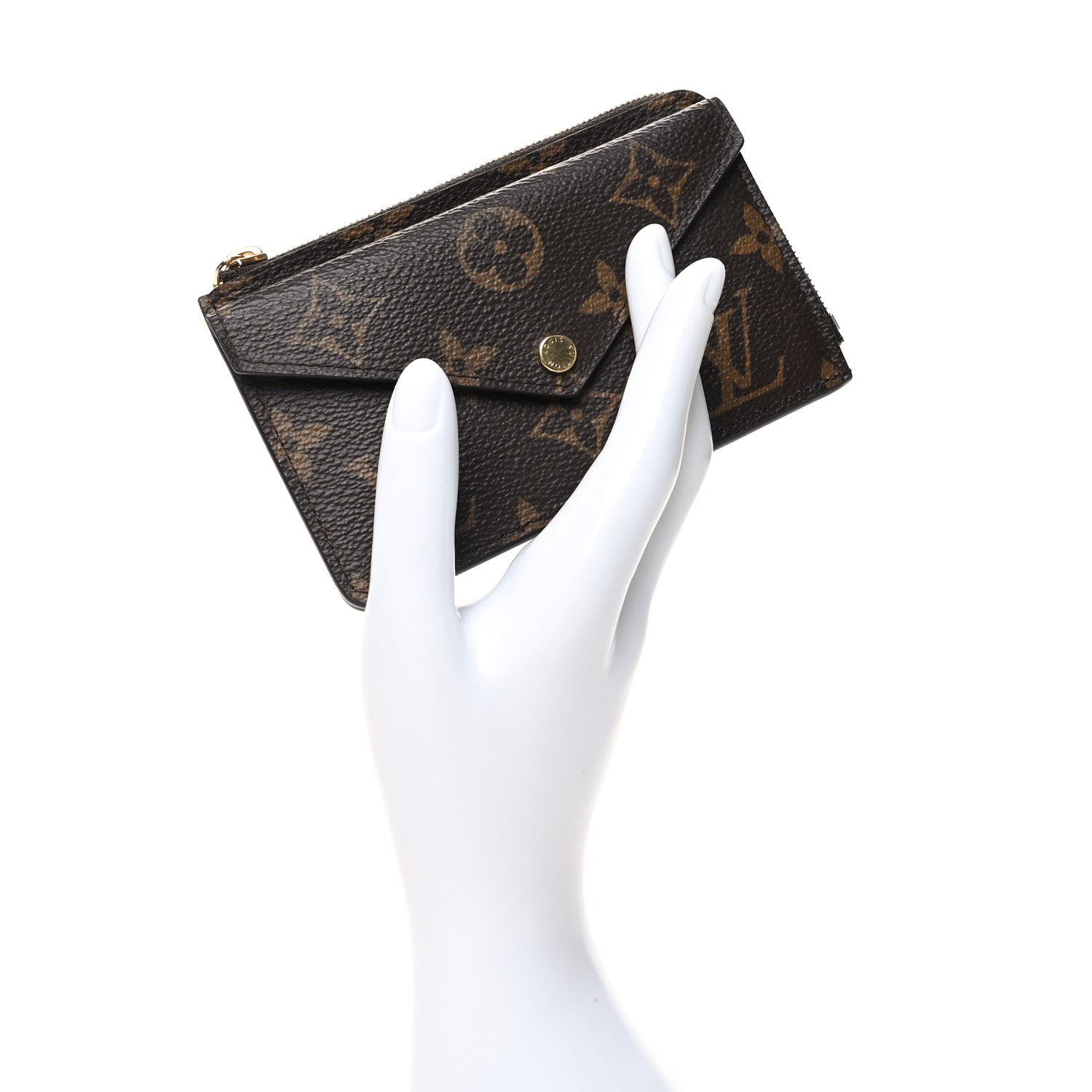 Louis Vuitton Monogram Recto Verso Card Holder Black 2 of 11