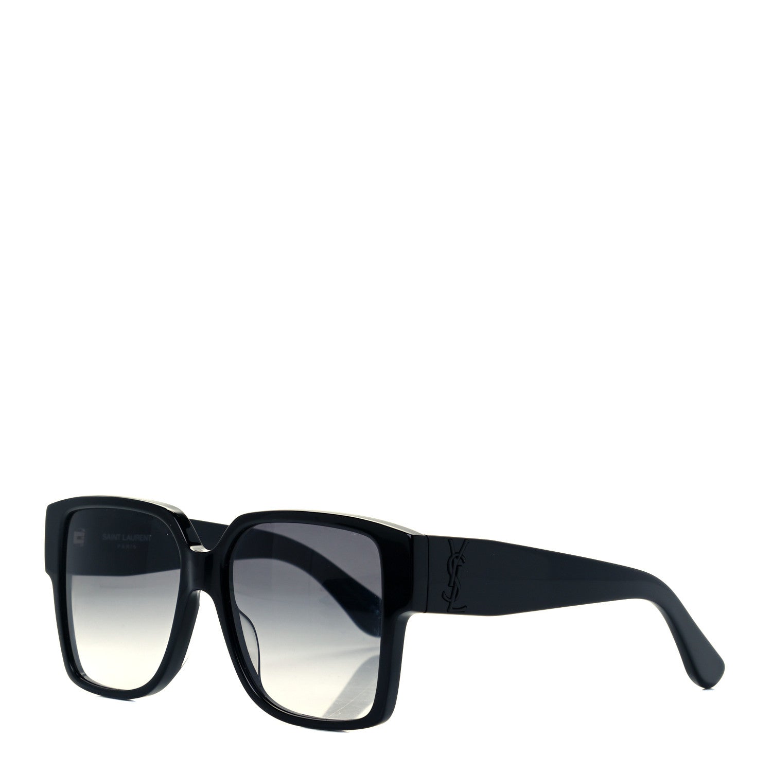 Saint Laurent Square SL M9 Sunglasses Black 1 of 8
