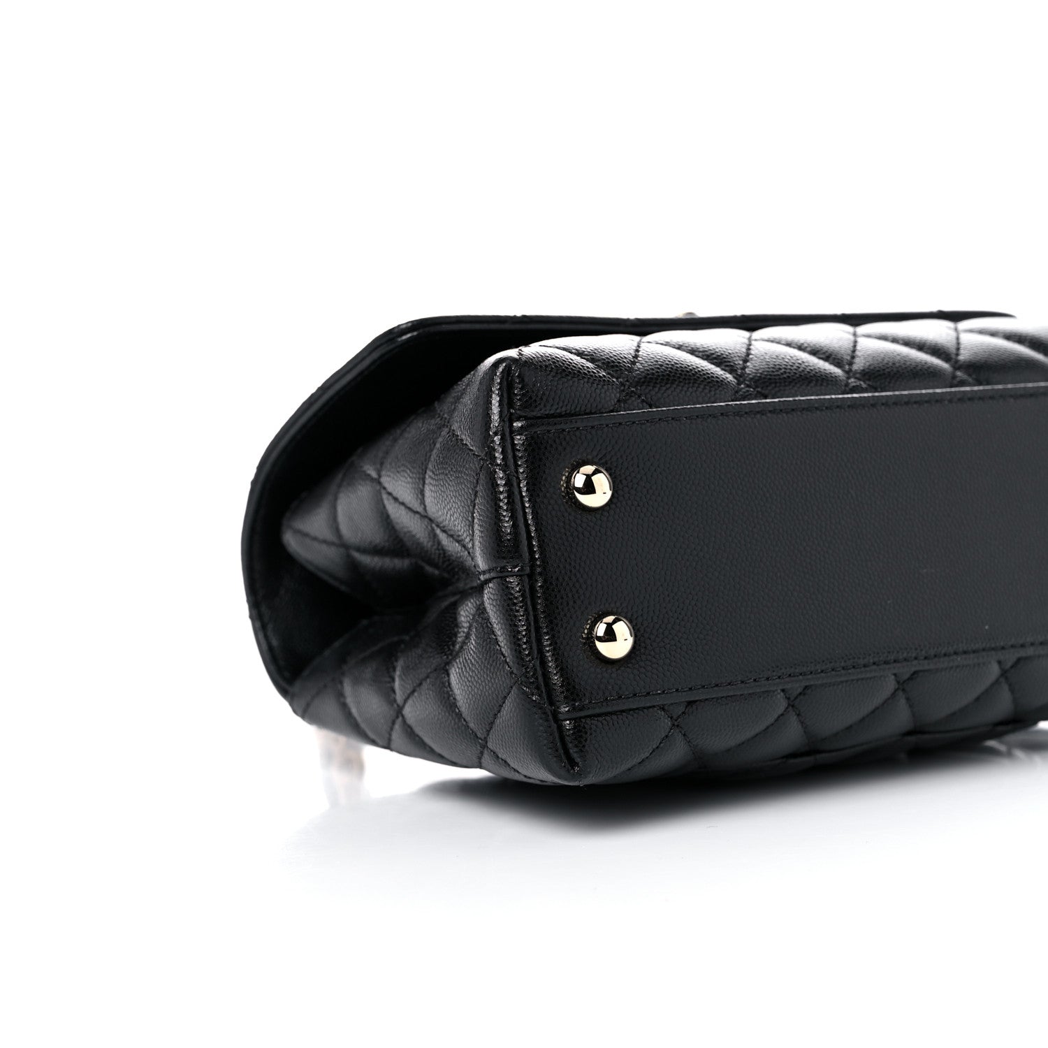 Chanel Caviar Quilted Mini Coco Handle Flap Black 8 of 10