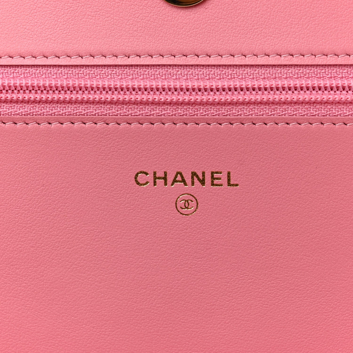 Chanel Caviar Quilted Boy Wallet On Chain WOC Pink 6 of 12