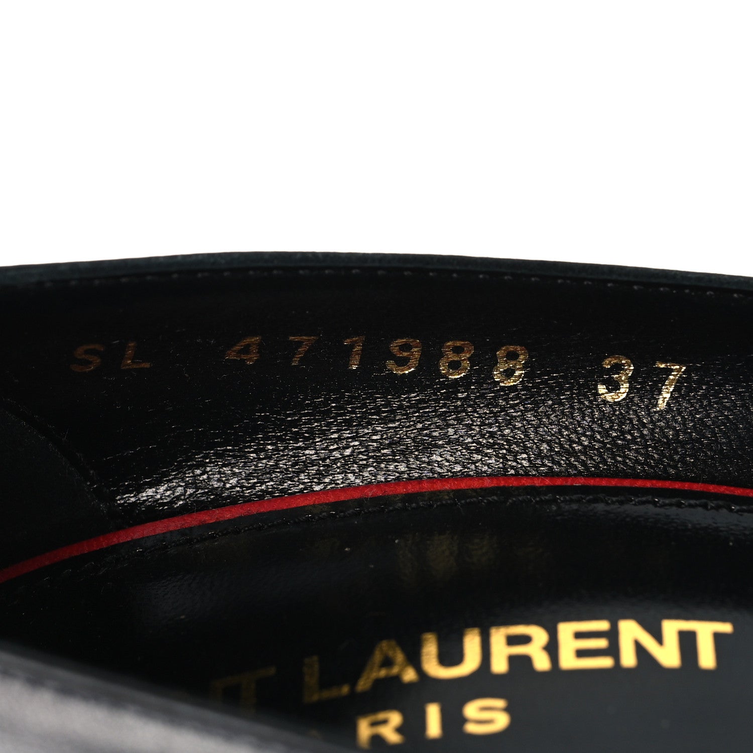 Saint Laurent Calfskin Zoe 105 Pumps 37 Black 7 of 9