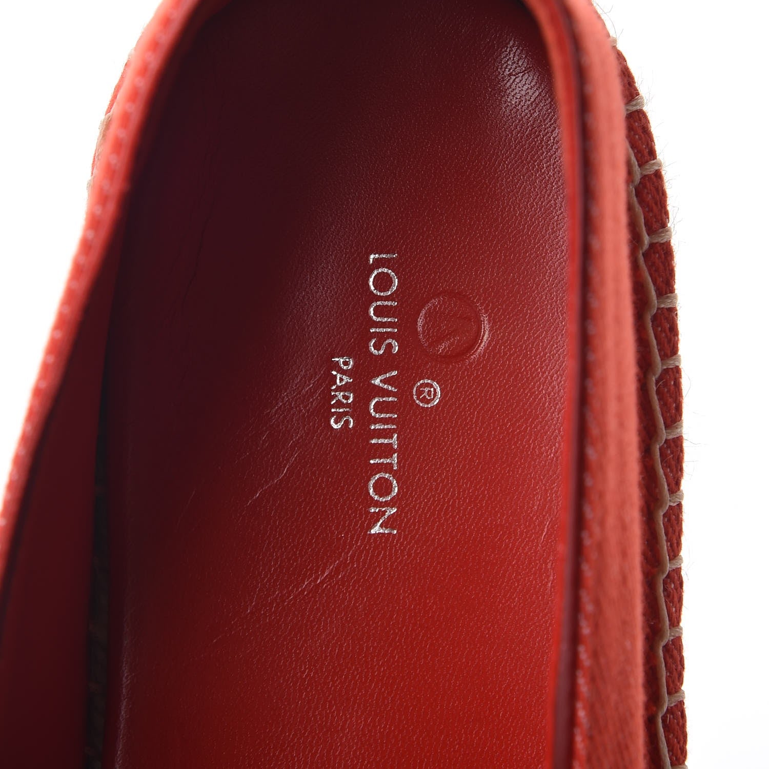 Louis Vuitton Canvas Waterfall Espadrille 38 Rouge 7 of 9