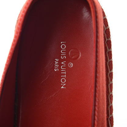 Louis Vuitton Canvas Waterfall Espadrille 38 Rouge 7 of 9