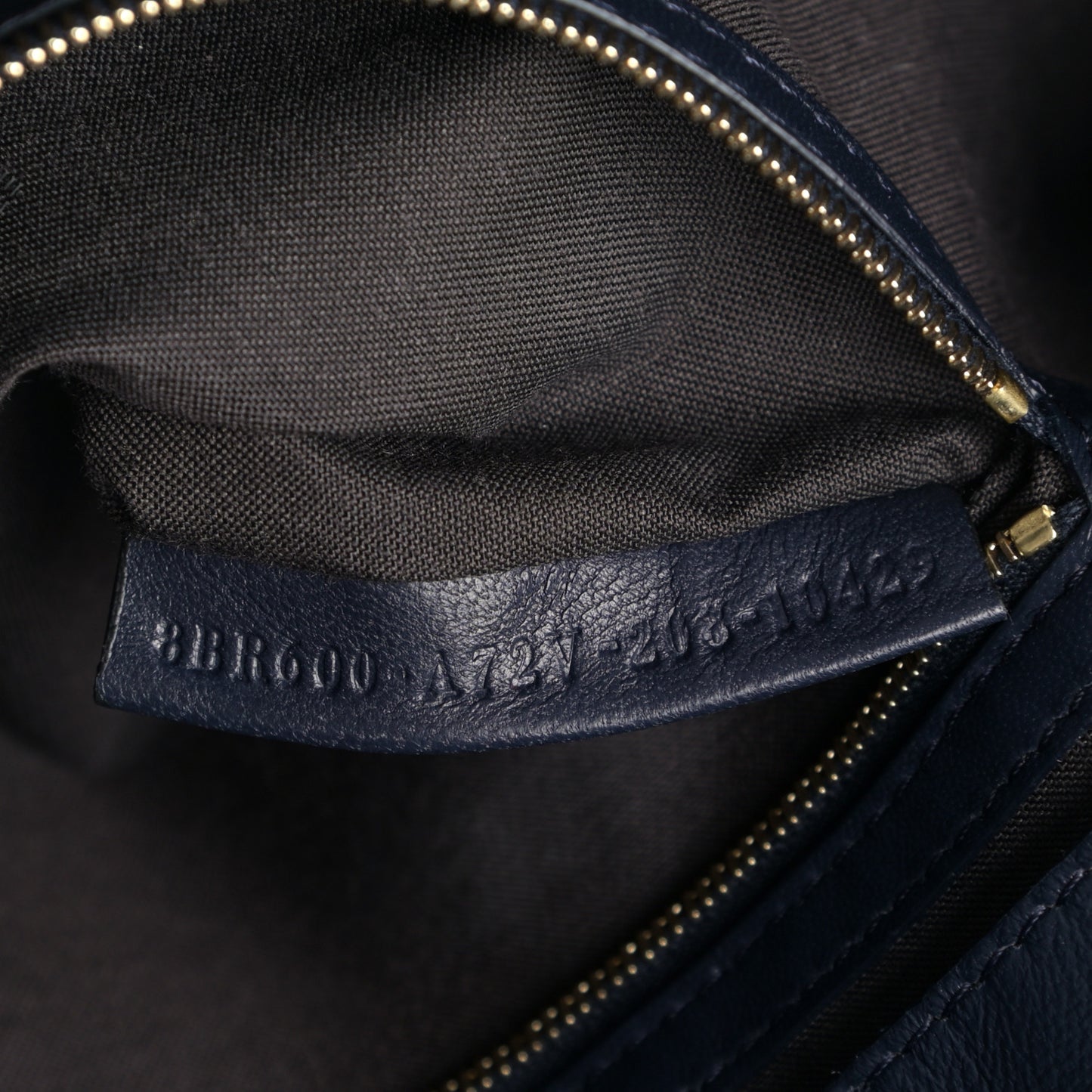 Nappa FF 1974 Embossed Baguette Midnight