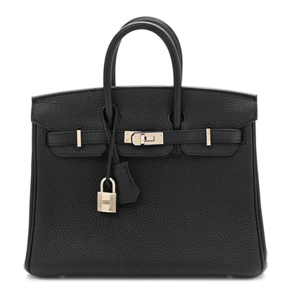 Hermes Togo Birkin 25 Black 1 of 11