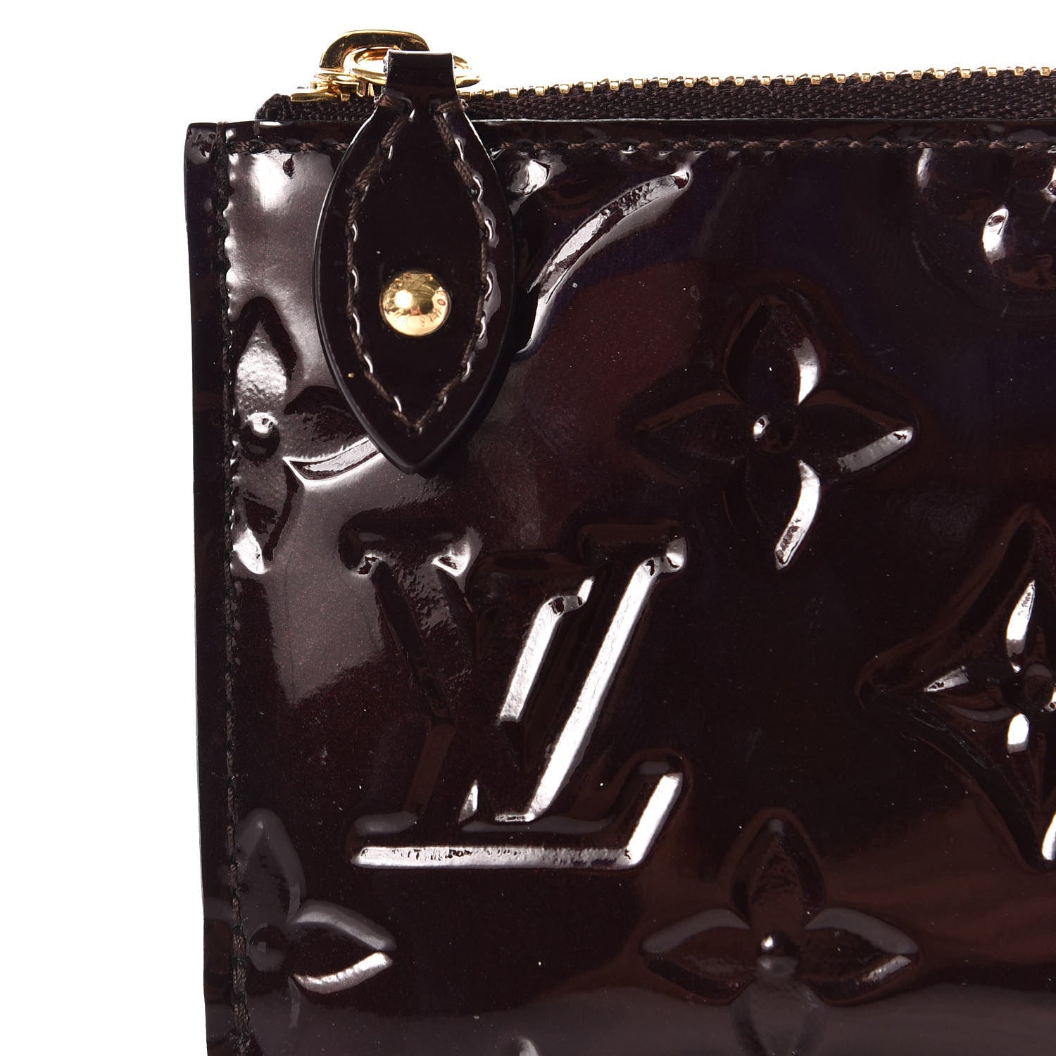 Louis Vuitton Vernis Key Pouch NM Amarante 7 of 7
