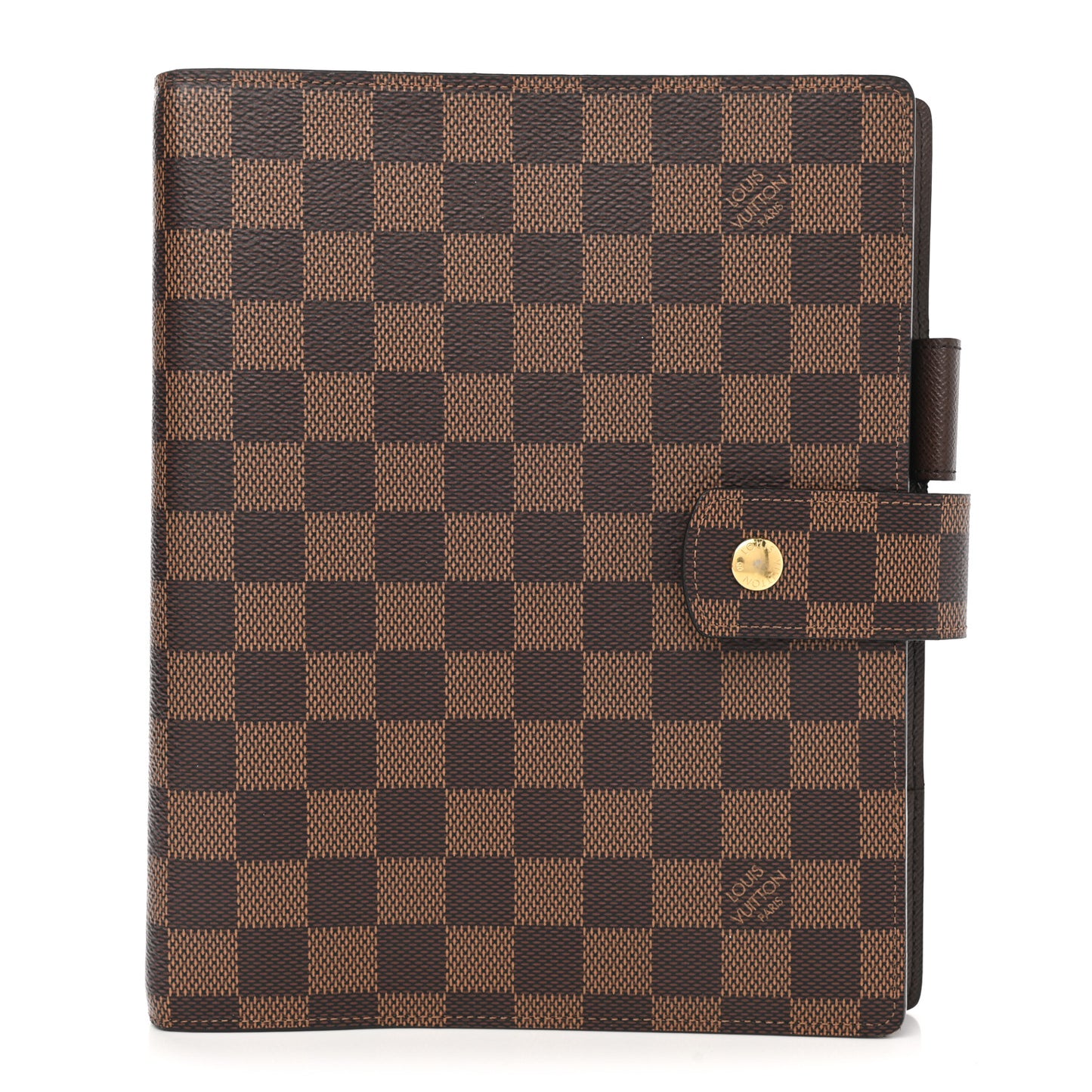 Damier Ebene Large Ring Agenda Cover