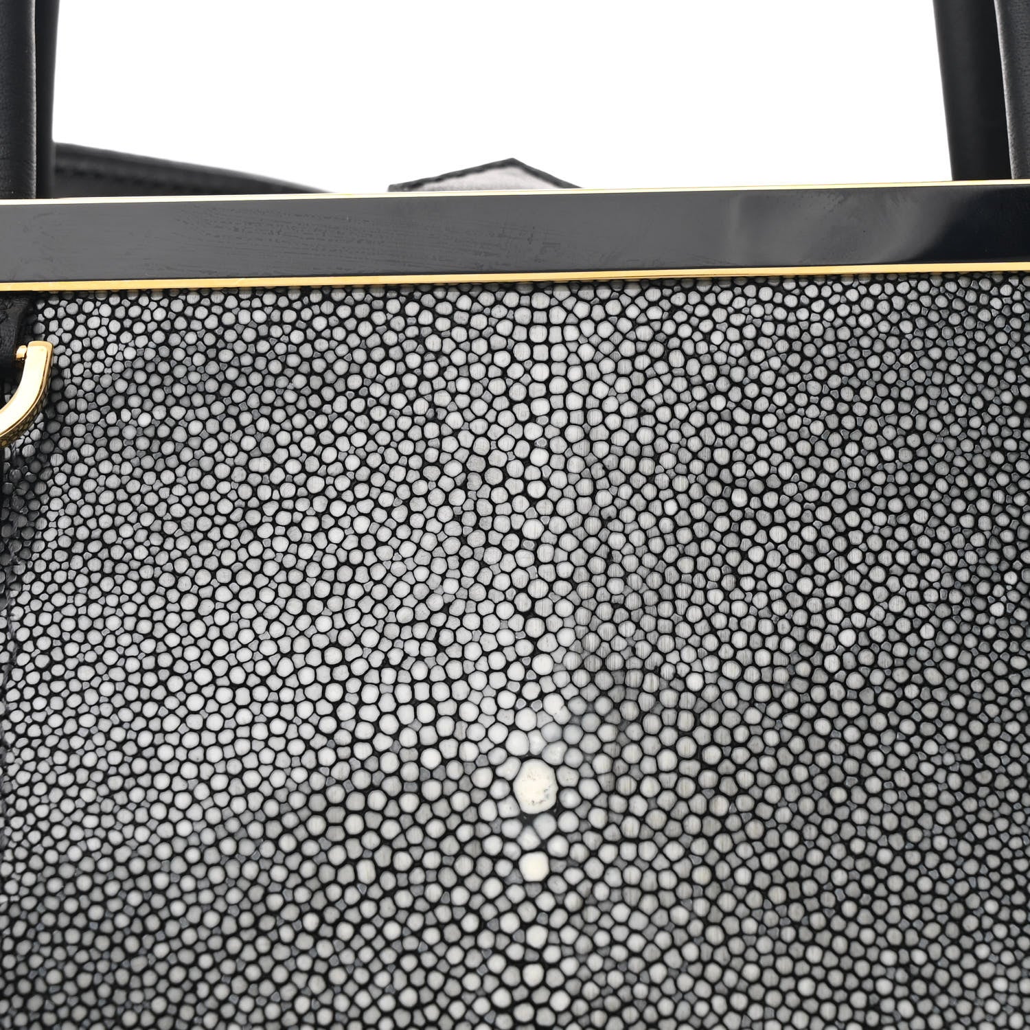 Fendi Stingray Regular 2Jours Tote Black 9 of 11