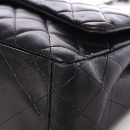Chanel Lambskin Quilted Maxi Single Flap Black 12 of 16