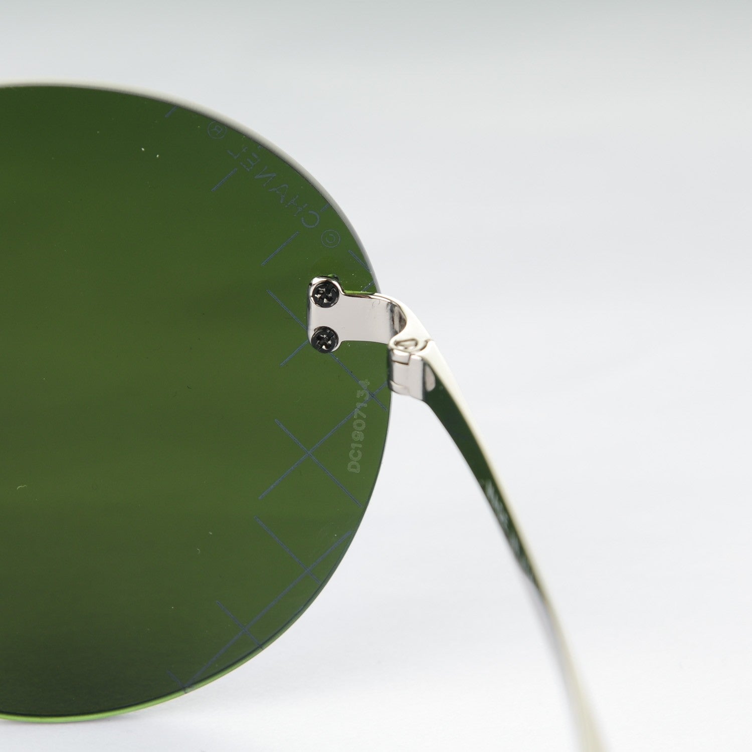 Chanel Mirrored Round Sunglasses 4216 Purple 6 of 6