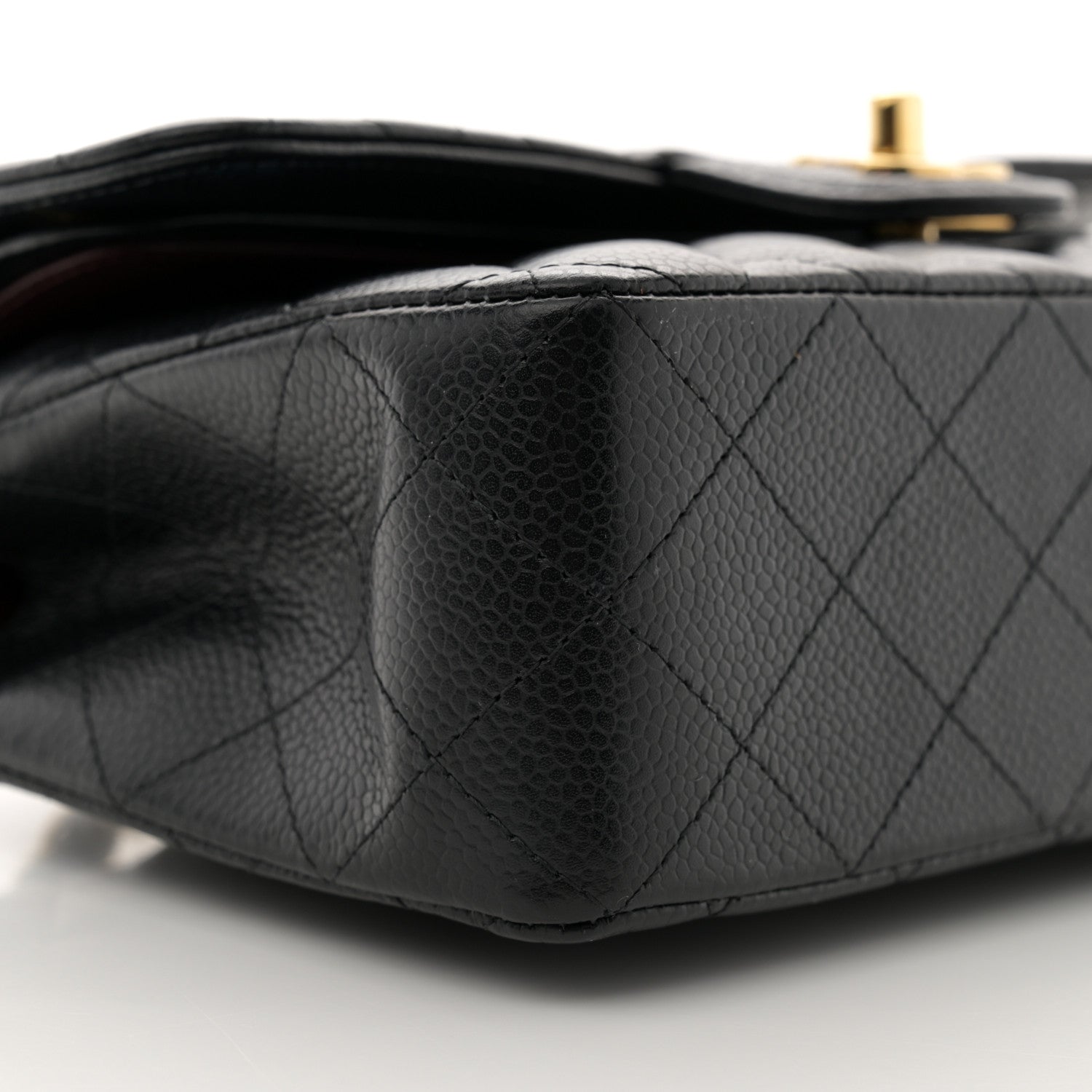 Chanel Caviar Quilted Small Double Flap Black 9 of 11