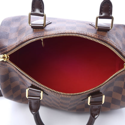 Louis Vuitton Damier Ebene Speedy Bandouliere 25 6 of 10