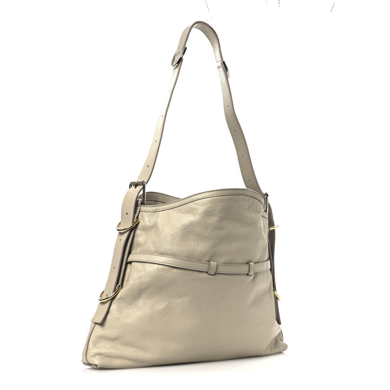Givenchy Calfskin Medium Voyou Bag Natural Beige 3 of 11