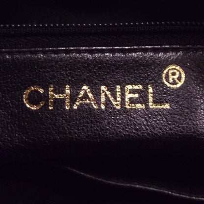 Chanel Vintage Leather Tassel Shoulder Bag Black 8 of 12