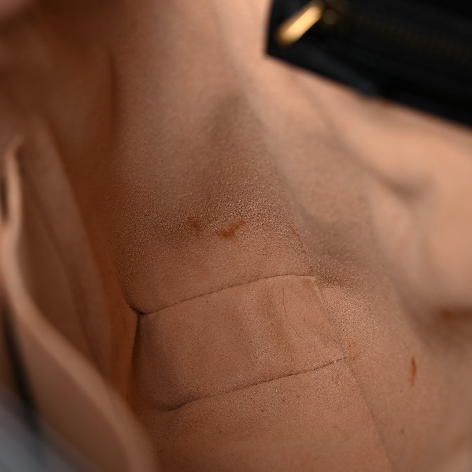 Gucci Calfskin Matelasse Medium GG Marmont Shoulder Bag Black 12 of 21
