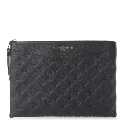Louis Vuitton Empreinte Daily Pouch Black 1 of 10