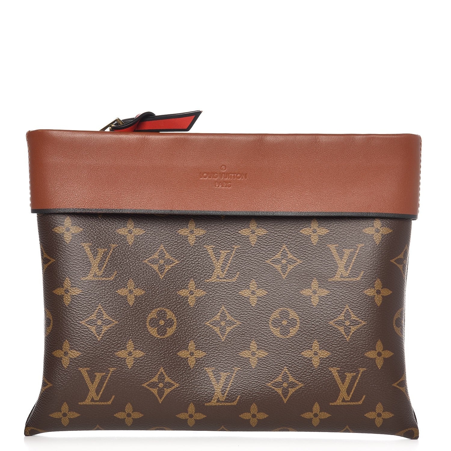 Louis Vuitton Monogram Tuileries Pochette Caramel 1 of 8