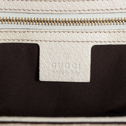Gucci Monogram Treasure Boston Tote Off White 6 of 7