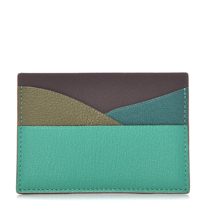Hermes Chevre Mysore Epsom Landscape Petit H Card Case 1 of 7