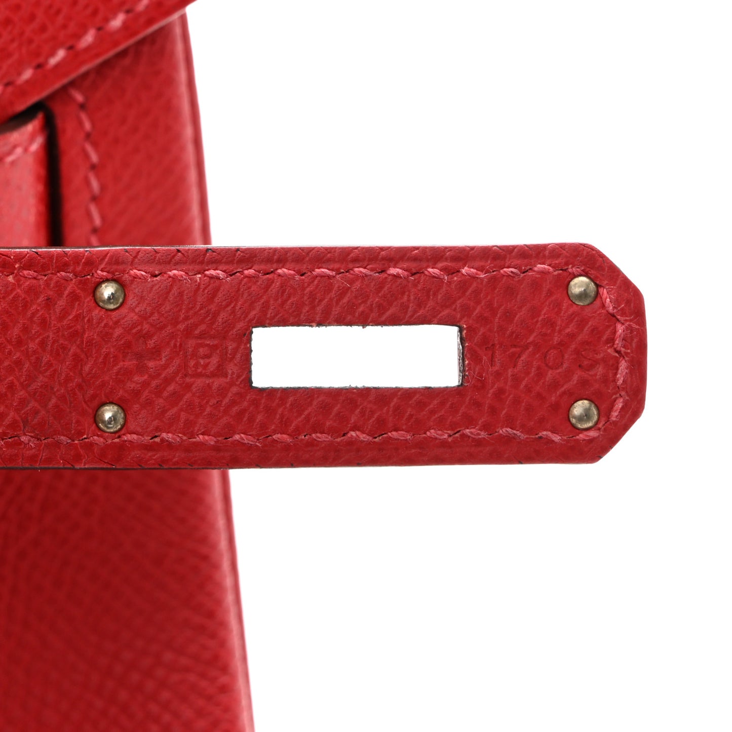 Epsom Birkin 30 Rouge Casaque