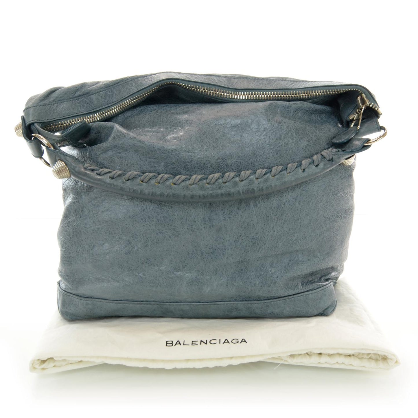 Agneau Giant 21 Silver Hardware Day Hobo Tempete
