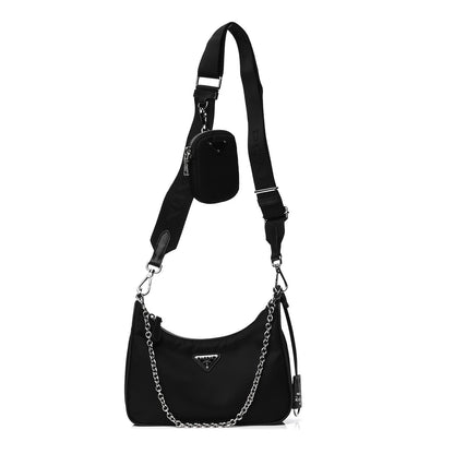 Prada Nylon Re-Edition 2005 Shoulder Bag Black 1 of 4