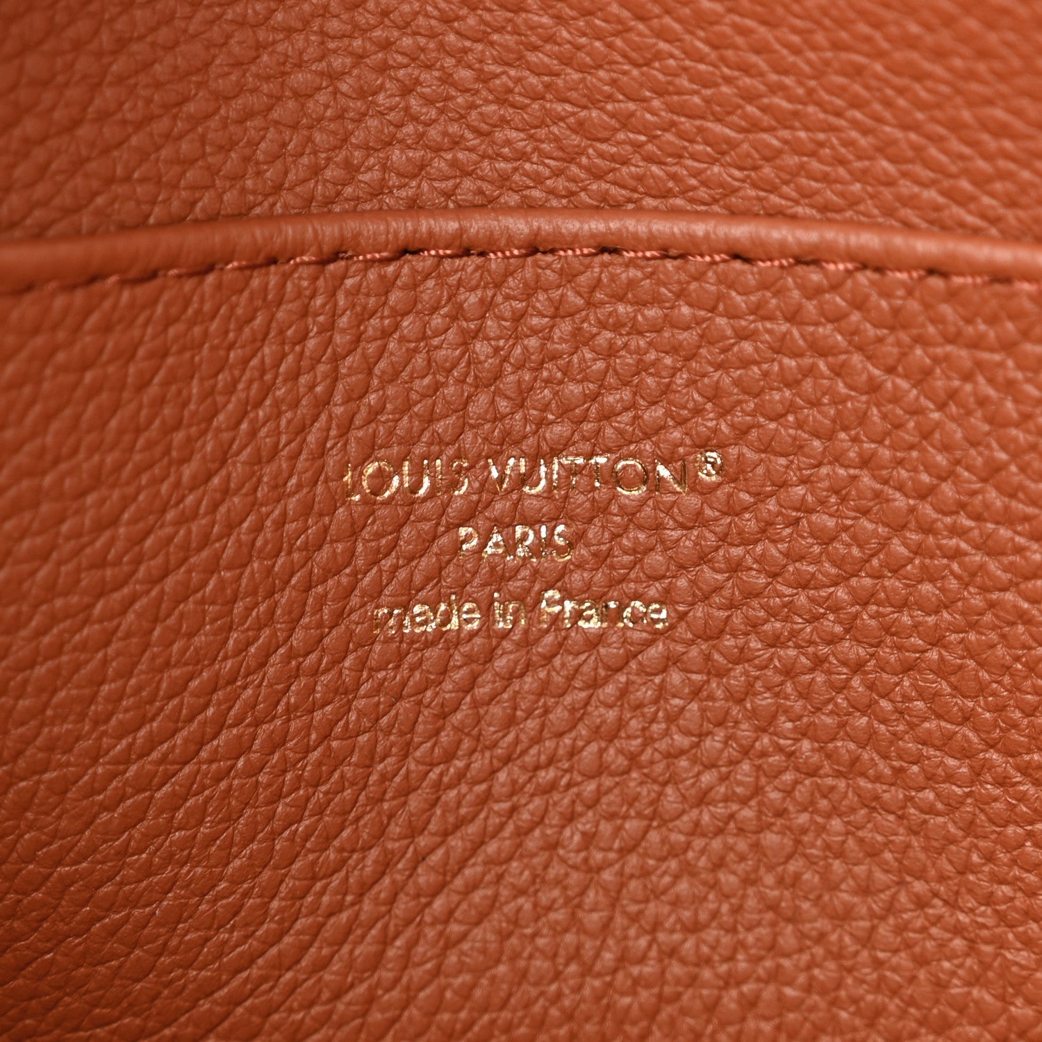 Louis Vuitton Smooth Grained Calfskin Capucines GM Souple Cognac 6 of 10