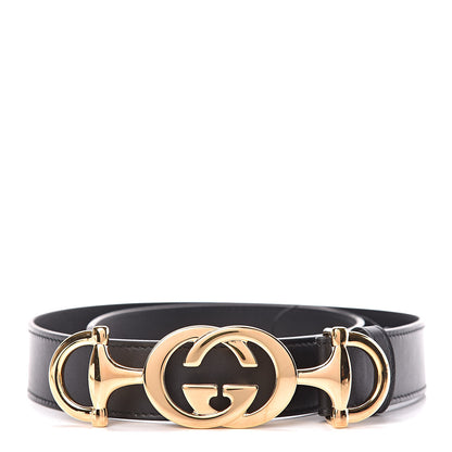 Gucci Calfskin Zumi 30mm Belt 70 28 Black 1 of 6