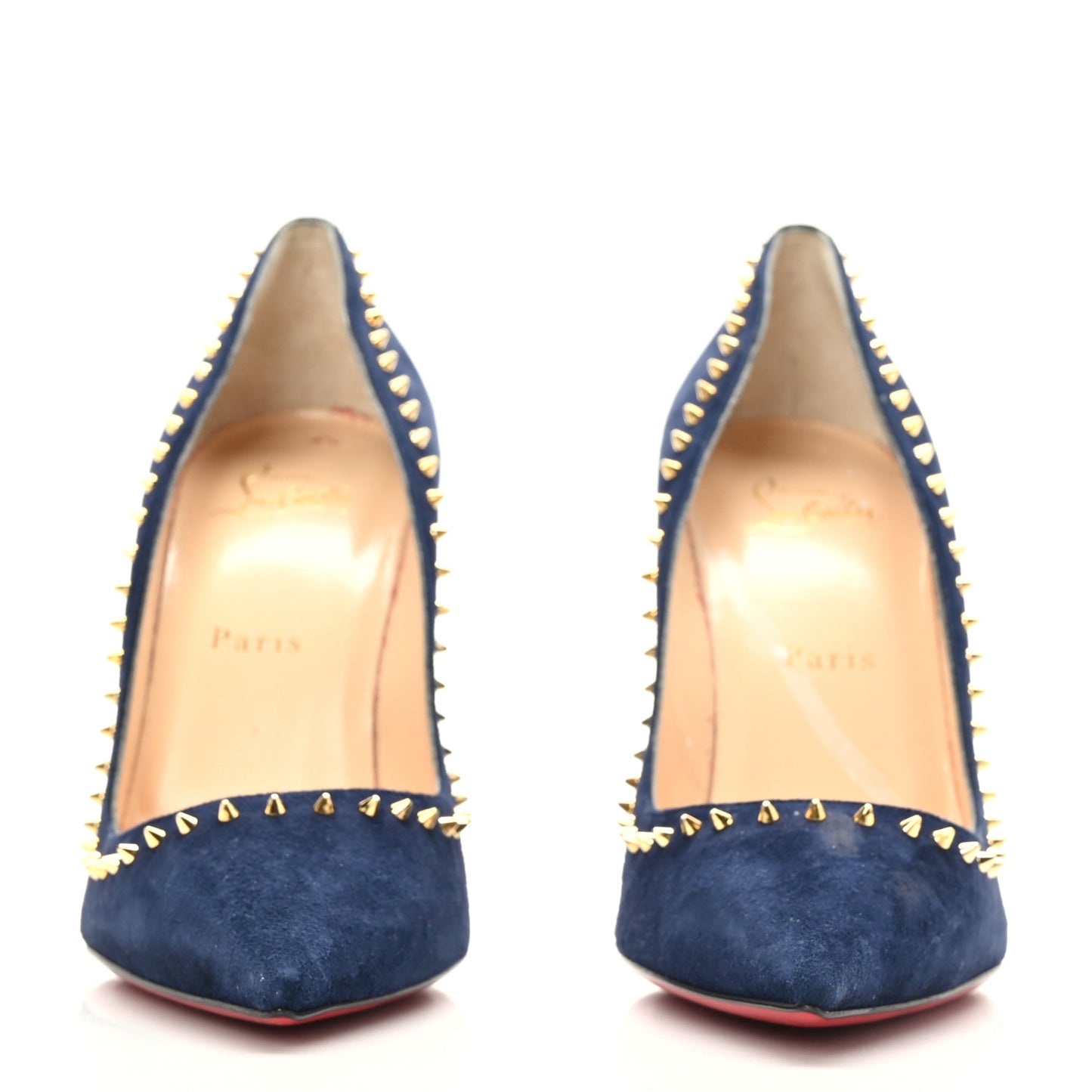 Veau Velours Anjalina 100 Pumps 38.5 Nuit