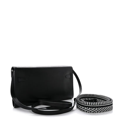 Hermes Evercolor Cavale Kelly Wallet To Go Black Multicolor 3 of 10