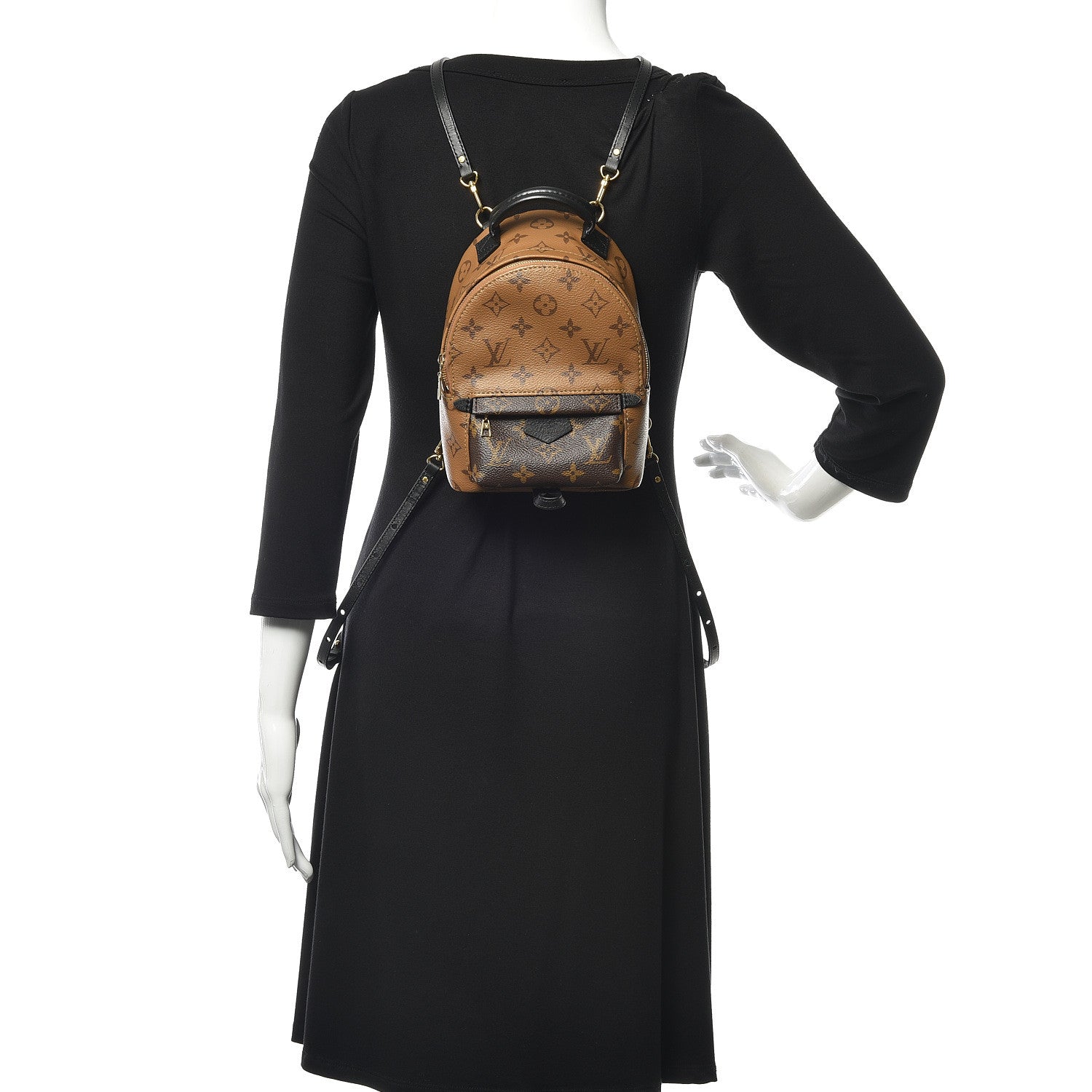 Louis Vuitton Reverse Monogram Palm Springs Backpack Mini 2 of 10