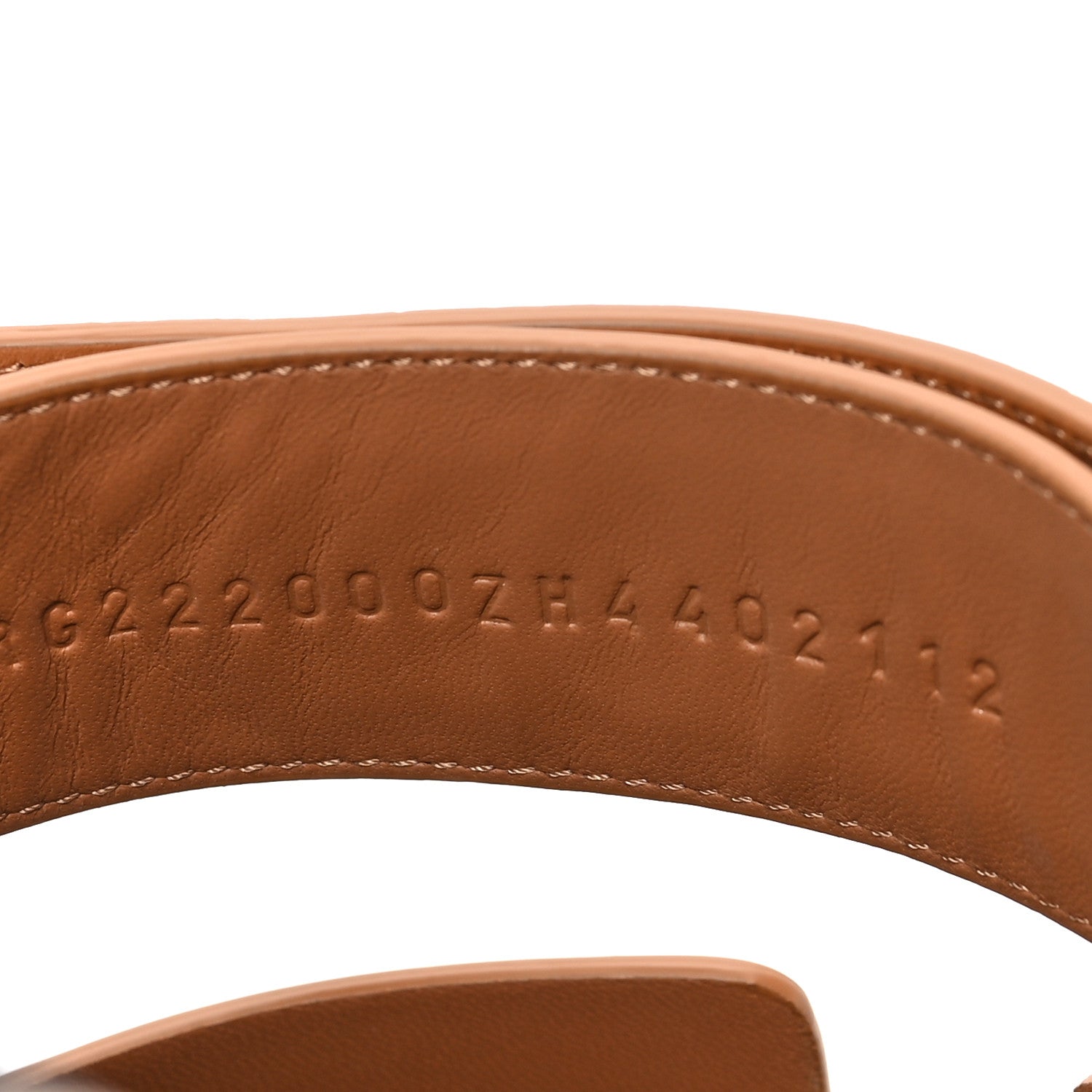 Hermes Calfskin Mens Chypre Sandals 44 Gold 7 of 10