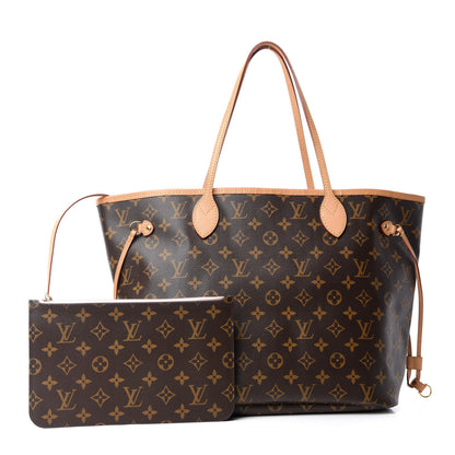 Louis Vuitton Monogram Neo Neverfull MM Rose Ballerine 1 of 12