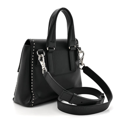 Givenchy Calfskin Studded Mini Pandora Pure Flap Bag Black Black 3 of 16