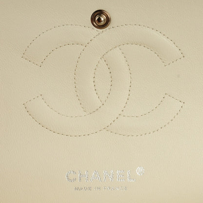 Chanel Tweed Quilted Medium Double Flap Pink Gold 8 of 9