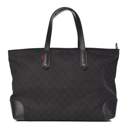Gucci Monogram Large Original Tote Black 1 of 14