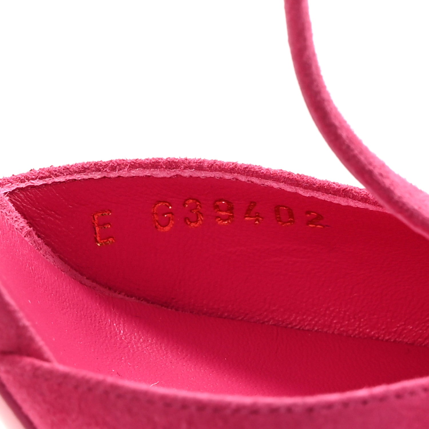 Chanel Suede Lambskin Cap Toe Crystal Slingback Pumps 40 Fuchsia Black 10 of 15