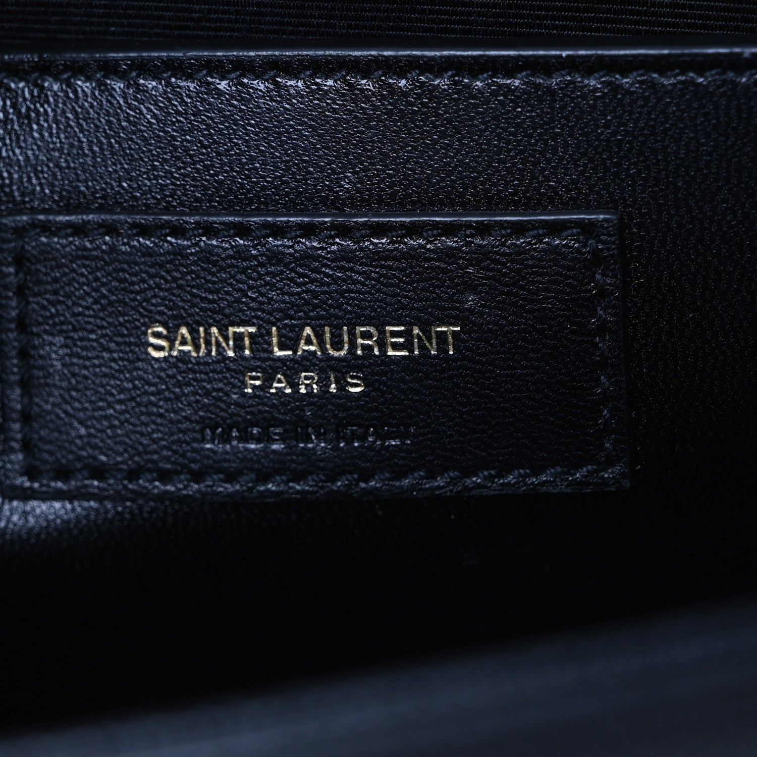 Saint Laurent Grain De Poudre Medium Classic Monogram Kate Satchel Black 6 of 11