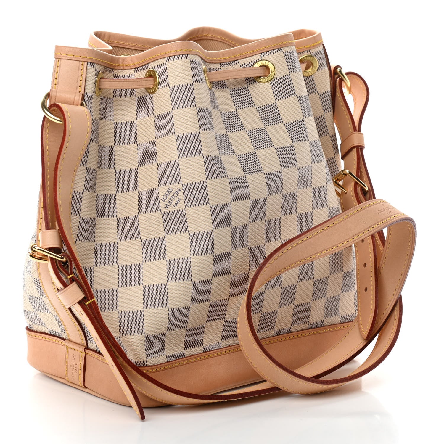 Louis Vuitton Damier Azur Noe BB 3 of 12