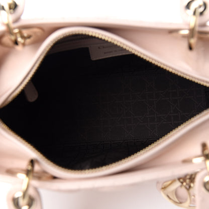 Christian Dior Lambskin Cannage Medium Lady Dior Light Pink 4 of 9
