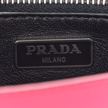 Prada City Calf Flap Crossbody Magenta 6 of 8
