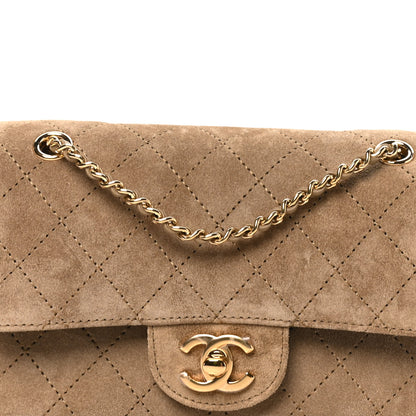 Chanel Suede Calfskin Mini Souplissimo Flap Dark Beige 8 of 11