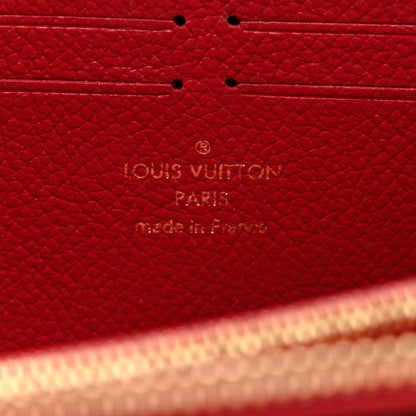 Louis Vuitton Empreinte Clemence Wallet Cherry 6 of 6